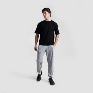 เสื้อยืด GA Prime สีดำ ผ้าคอตตอนเจอร์ซีย์ 100% หนักแน่น รับปักลายตามสั่ง พร้อมบริการสกรีนซิลค์สกรีน มีให้เลือกหลายขนาด น้ำหนัก 180 กรัม 200 กรัม 240 กรัม - Product Image 4