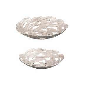 Classic Aluminium Food Serving Tray Greatest Quality Gold Plated Fancy <b>Decorative</b> Food Serving Tray For Home and <b>Kitchen</b> Ware - Product Image 4