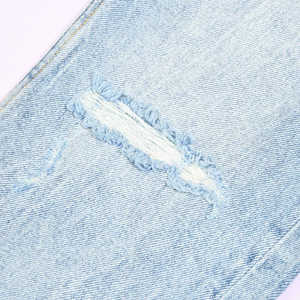 Jeans vintage déchirés pour hommes, nouveau design, grande taille, denim 100% coton, jeans tendance pour hommes - Product Image 5