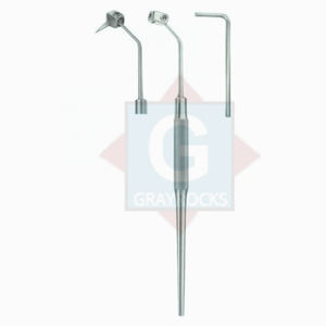 Venta al por mayor Micro bisturí cuchillos Mango para hoja de acero inoxidable instrumentos quirúrgicos dentales - Product Image 2