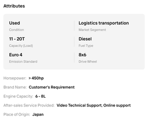 Best!! Heavy Freight <b>Diesel</b> Transport Cabin Vehicle for Bulk Cargo Distribution and Supply Chain Operations vehicle <b>container</b> - Product Image 6