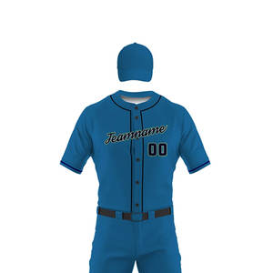 Uniforme de baseball de qualité supérieure avec logo personnalisé, vêtements de sport sublimation respirants pour hommes, maillot brodé et pantalon à vendre - Product Image 5
