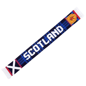 Bufanda de punto de acrílico/poliéster 100%, bufanda de fútbol personalizada Jacquard de punto para deportes - Product Image 2