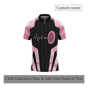 New Style Short Sleeve Quick Dry Men's <b>Dart</b> Jersey Custom Sublimated Training T Shirt Polo <b>Dart</b> Shirts - Product Image 5