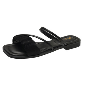 Nouvelles chaussures Mary Jane de style français printemps-été, ballerines rétro britanniques à semelle épaisse en cuir, chaussures à talons hauts élégantes et cool - Product Image 1