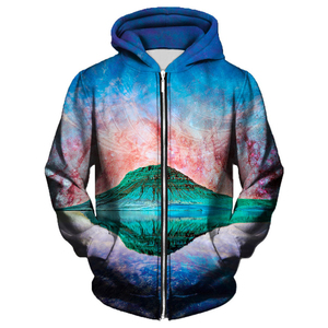 Sweat-shirts à fermeture éclair durables pour hommes, sublimation personnalisée, qualité supérieure, fabrication optimale, polaire léger, écologique, automne - Product Image 4