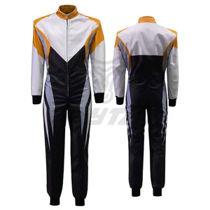 Combinaison de karting personnalisée haut de gamme, ultra légère et respirante, combinaison de course de niveau professionnel, équipement de karting de niveau 2, impression par sublimation, vêtements de course - Product Image 3