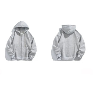 Hip Hop lourd 100% coton polaire surdimensionné vierge DTG sweat à capuche imprimé Vintage lavage à l'acide logo personnalisé sweats à capuche - Product Image 2