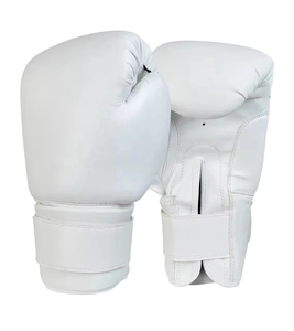 Guantes de Boxeo de Piel Sintética de 8oz con Logotipo Personalizado, Juego de Guantes de Entrenamiento con Cordones y Patrón Impreso, Tamaños de 16oz para Deportes al Aire Libre - Product Image 6