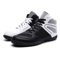 Chaussures de boxe et de lutte unisexes personnalisées de haute qualité, respirantes, avec semelle intermédiaire en PVC, pour l'entraînement et l'exercice en automne, personnalisables
