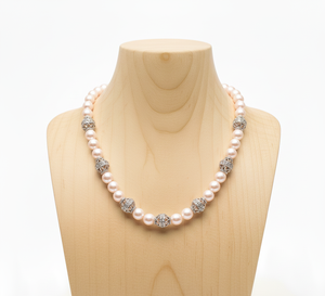 Collier classique pour femme en perles d'eau douce imitation or blanc de qualité AAA, fabriqué à la main, certifié par un tiers, multi - Product Image 3