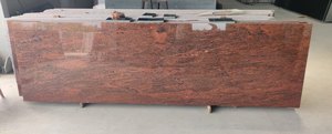 India's Best Price Premium Modern Red Multicolor <b>Granite</b> <b>Slabs</b> High Strength Polished Countertops Big <b>Slab</b> for Elegant Interiors - Product Image 6
