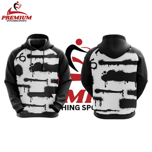 La mejor calidad, todo impreso, sublimación, transpirable, de talla grande, ropa de calle personalizada, pulóver, sudaderas estampadas, sudaderas con capucha para hombre - Product Image 3