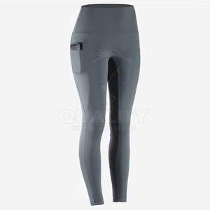 Bes Design Compression Fit Mallas de equitación Ecuestre para mujer Calzones de asiento de silicona antideslizantes - Product Image 4