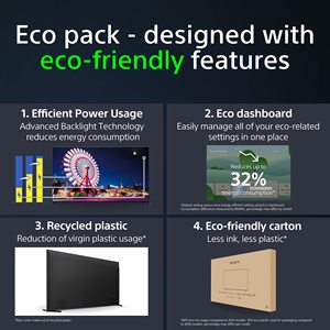 Seamless Edge Design 4K HDR Smart LED TV Eco Pack for Gaming Full Array in Sizes 55 65 85 98 Inches - Product Image 4