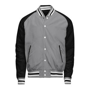 Meilleur fournisseur veste universitaire à manches en cuir pour hommes Service OEM personnalisé avec la dernière conception CollegeBaseballjacket pour hommes expédition DDP - Product Image 1