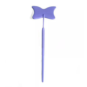 Espejo Retrovisor de Pared Profesional Personalizado de Acero Inoxidable con Revestimiento Dorado, de una Sola Cara, con Mango Antideslizante para Injertos de Pestañas - Product Image 6