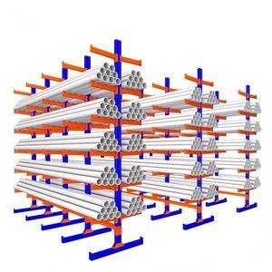 Industrial <strong>Steel</strong> <strong>Pipe</strong> Cantilever Racking <strong>System</strong> Heavy Duty Vertical <strong>Storage</strong> Cantilever Lumber <strong>Rack</strong> Lumber <strong>Pipe</strong> Bar <strong>Rack</strong> - Product Image 2