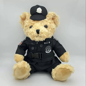 Aika Wholesale Mascotte d'entreprise en peluche ours en coton PP pour uniformes professionnels, en gros - Product Image 2