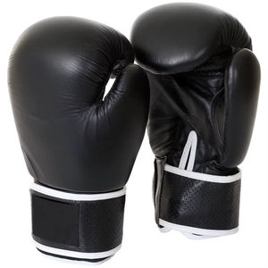 PU Leather Boxing Bag Gloves Moisture Wicking UV Protection Non-Slip Adjustable <b>Wrist</b> <b>Strap</b> for Closure for Training Sparring - Product Image 5