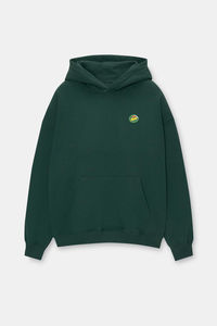 Sweat à capuche épais et élégant 500GSM en éponge française 100% coton pour hommes pull blanc personnalisé en relief Streetwear épaule tombante de haute qualité - Product Image 4