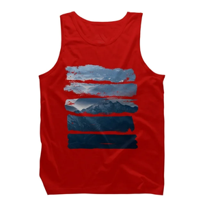 Camiseta sin Mangas para Hombre, Fabricada Directamente en Fábrica, Moderna, Talla Grande, Informal, Estampada, para Ejercicio Físico, Exportada desde Bangladés - Product Image 5