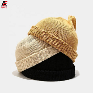 Pom Beanie Đan Mũ Trượt Tuyết Người Đàn Ông Của Beanie Merino Len Mũ Ấm Cho Phụ Nữ Người Đàn Ông Đan Hai Lớp Ấm Còng <span class=keywords><strong>Skull</strong></span> Beanie Trượt Tuyết - Product Image 3