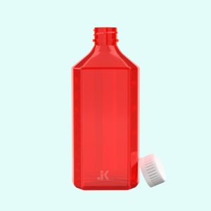 น้ำเชื่อมรูปไข่400มล. พร้อมฝา CR สีเหลืองอำพัน M0751จากเวียดนาม - Product Image 1