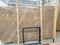 Blanc naturel/marbre noir, dalle d'emperador foncé à vendre-Dalle de marbre d'usine du Vietnam/export en pierre USA, EU Market