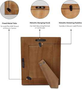 กรอบรูปแกะสลักทำจากไม้และเรซินสำหรับตกแต่งจากอินเดียงานทำมือปรับแต่งตามต้องการคุณภาพที่ดีที่สุด - Product Image 4