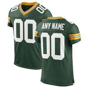 Maillot de football américain respirant personnalisé en gros 100% polyester sublimé n'importe quel numéro et nom unisexe - Product Image 5