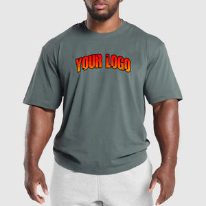 2025 camisetas para hombres, superventas, ropa de calle de algodón 100% con logotipo impreso en 3D personalizado, transpirable, holgado, diseño único - Product Image 6