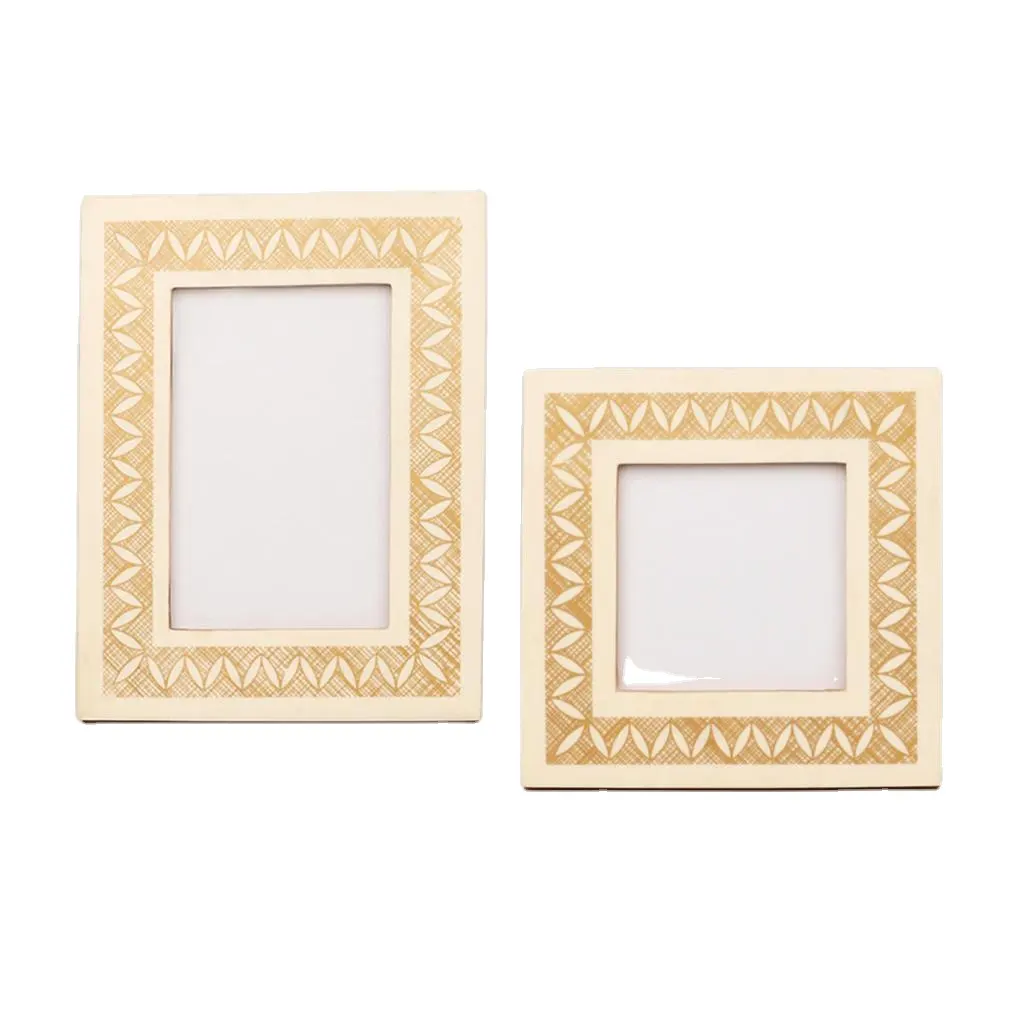 Stylish Resin Inlay Screen Print Design Photo Frame Top Design Wall Decor Picture Frame Wall Art Photo frames