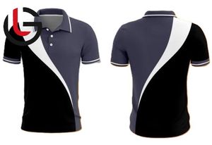 เสื้อโปโลผ้าฝ้ายสแปนเด็กซ์สำหรับผู้ชายเสื้อคอตตอน100% เป็นมิตรกับสิ่งแวดล้อมเสื้อถักพิมพ์ซับลิเมชันตามสั่ง - Product Image 2