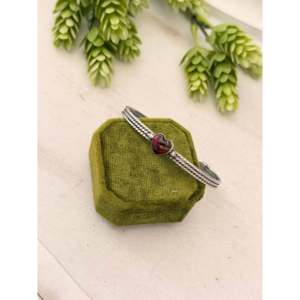Navajo Handmade Cultural Collectible Rose Dahlia & Heart <b>Cuff</b> <b>Bracelet</b> Made of Sterling <b>Silver</b> - Product Image 3