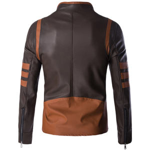 Chaqueta de Invierno de Cuero Vacuno Genuino de Lujo para Hombre, Forro de Lona, Capucha, Impermeable, Estilo Motociclista - Product Image 4