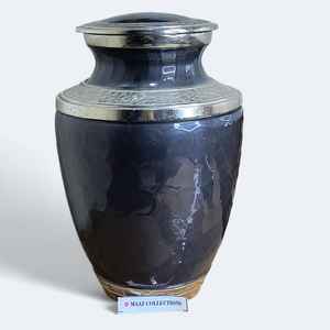 Urna de cremación de inspiración floral de alta demanda para adultos Diseño sereno Lugar de descanso tranquilo Suministro funerario de bajo precio - Product Image 1