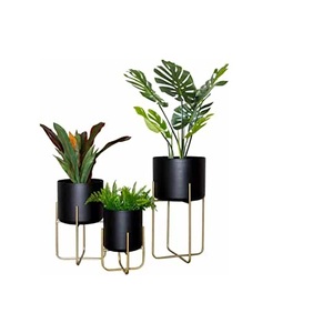 Jardinière de fleurs en métal pour la maison Restaurant intérieur extérieur décoration jardinières fabrication et fournisseur - Product Image 6