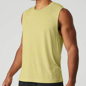 Débardeurs de sport en coton respirant pour hommes - Product Image 1