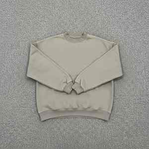 Sudaderas Básicas para Hombre, Hechas a Medida, 100% Algodón, Cuello Redondo, Talla Grande, Logotipo Impreso en 3D, Tejido Grueso para Invierno - Product Image 6