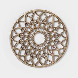 Modern Gold Plated Metal <b>Trivet</b> for Wholesale Christmas Tree Design Sturdy Finished <b>Trivet</b> for <b>Kitchen</b> and Dining Use for Sale - Product Image 6