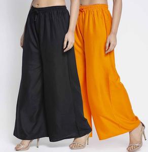 Pantalons Évasés Formels d'Été pour Femmes Élégants Vente en Gros Personnalisée Respirant Anti-Statique Anti-Froissage Soie Coton Coupe Ample - Product Image 2