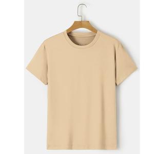 เสื้อยืดคอกลมสำหรับผู้ชายผลิตโดยตรงจากโรงงานผลิตสีออกแบบเองส่งออกจากโรงงาน - Product Image 5