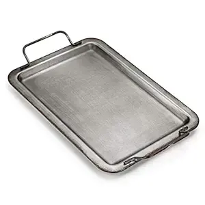 Plateau de service en métal martelé élégant, une belle addition à votre décoration de cuisine pour la table basse et la décoration de la maison en vente à l'exportation - Product Image 2