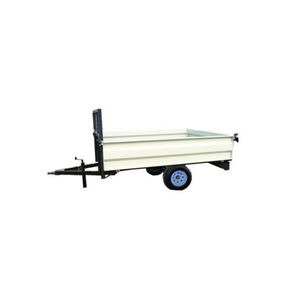 Remorque à benne basculante à double essieu de 8 tonnes pour usage agricole petite remorque agricole hydraulique à bas prix pour l'utilisation du tracteur - Product Image 3