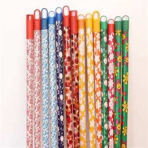 Eco-Friendly Wooden Handles Black/<b>Red</b> Plastic Caps for Brooms <b>Mop</b> Sticks High Quality M.I.T VIETNAM Brand Household Cleaning - Product Image 5