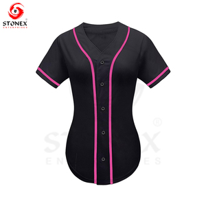 Camisetas de equipo de softbol de diseño personalizado para mujer, uniforme de béisbol por sublimación, ropa deportiva en todos los tamaños, conjunto de estilo juvenil - Product Image 5