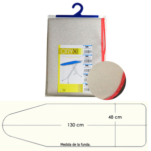 Fodera per Piastra da Cucina in Schiuma Metallizzata 130x48 cm - Product Image 1