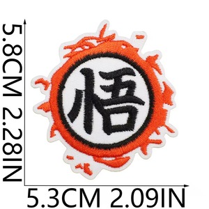 แพทช์ปักลายอนิเมะญี่ปุ่นคุณภาพสูง ดีไซน์รูปหัวใจและดอกไม้ น้ำหนักเบา เย็บติดง่าย MOQ ต่ำ เหมาะสำหรับหมวก เป็นมิตรกับสิ่งแวดล้อม - Product Image 5