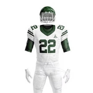 ชุดอเมริกันฟุตบอล ระบายอากาศได้ดี ไซส์ใหญ่ แขนสั้น ทรงสปอร์ต ดีไซน์สวมใส่สบาย เหมาะสำหรับการฝึกซ้อมและการเล่น - Product Image 4